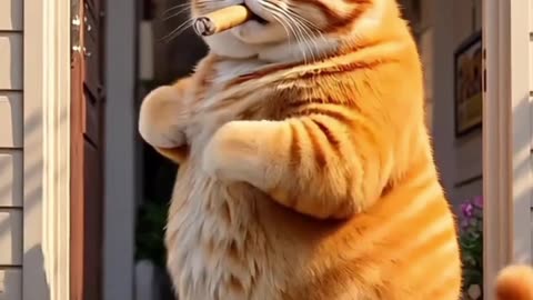 Orange Cat story viral