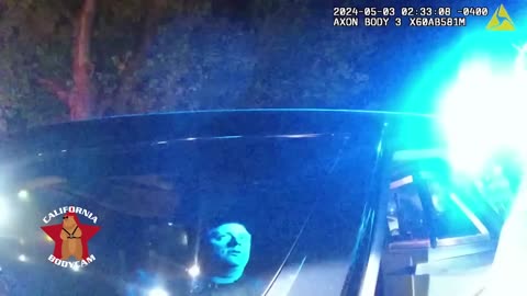 Bodycam DUI Arrest - Drunk 18-Year-Old Pops Her Car Tire and is Arrested for DUI