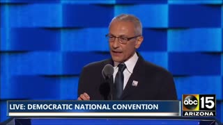 Clinton Campaign Chair, John Podesta - Democratic National Convention