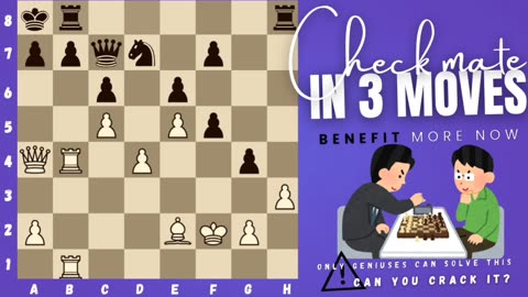 Can you checkmate in 3 moves? (P.5) (White to play)♟️
