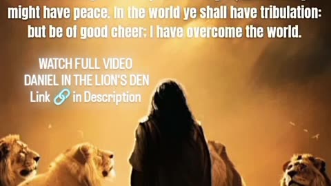 In Jesus We Have Peace In the World We Will Have Tribulation #jesuswins #walkingwithgod