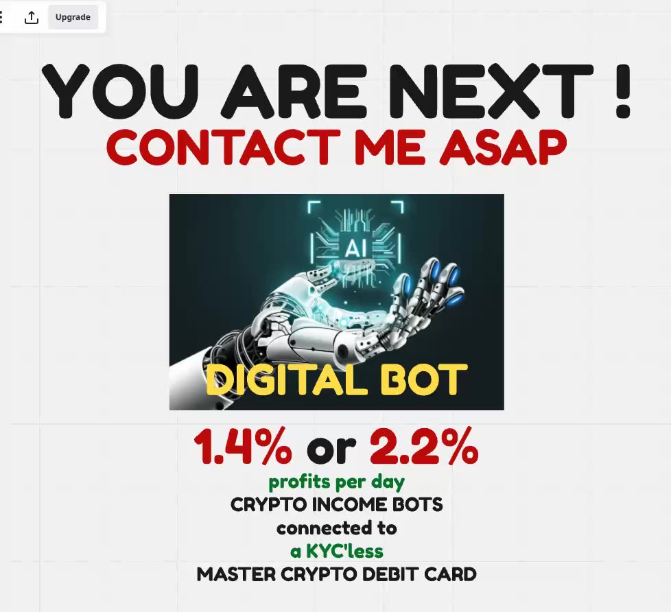 DIGITAL BOT - YOU ARE NEXT ! - CONTACT ME ASAP - TOP TEAM ROB BUSER