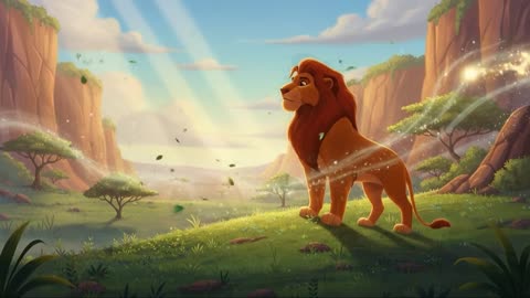 “MUFASA vs STONE GUARDIAN | Epic 90-Second Lion King Adventure (3D Cartoon Story)”
