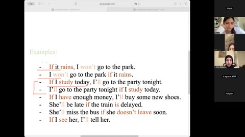 First Conditional Class (9)