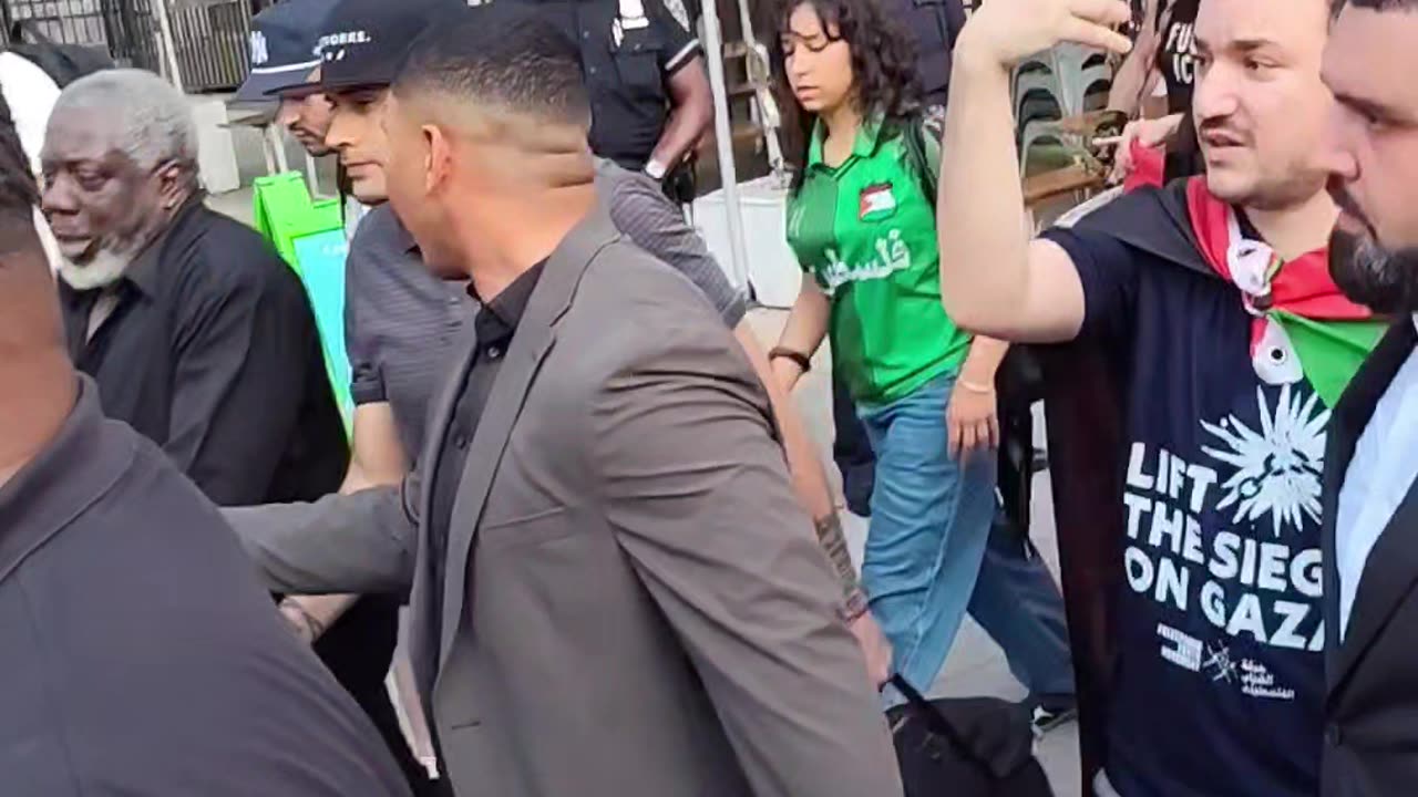 TODAY in NYC: "ALL EYES ON GAZA"