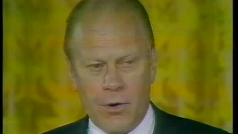 Swearing in Ceremony of Gerald R. Ford as 38th President of the United States, August 9, 1974