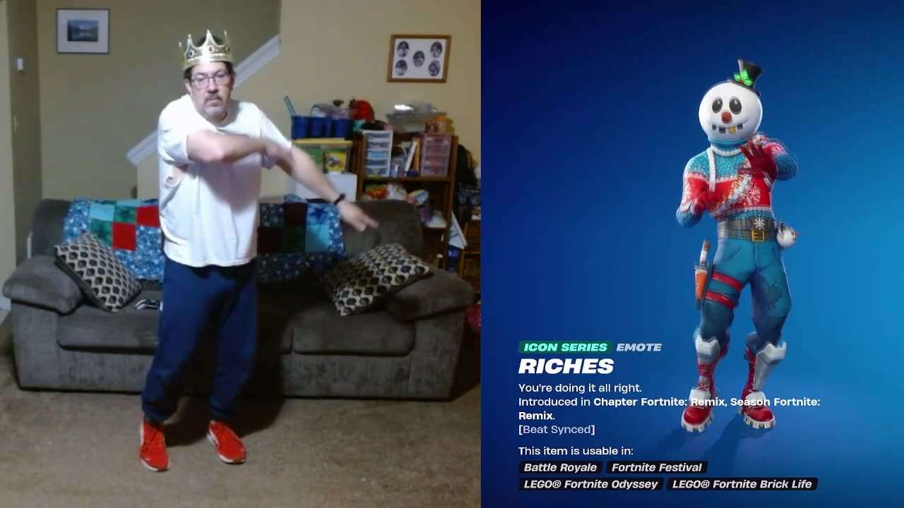 FFG Dance Fortnite Emotes Riches