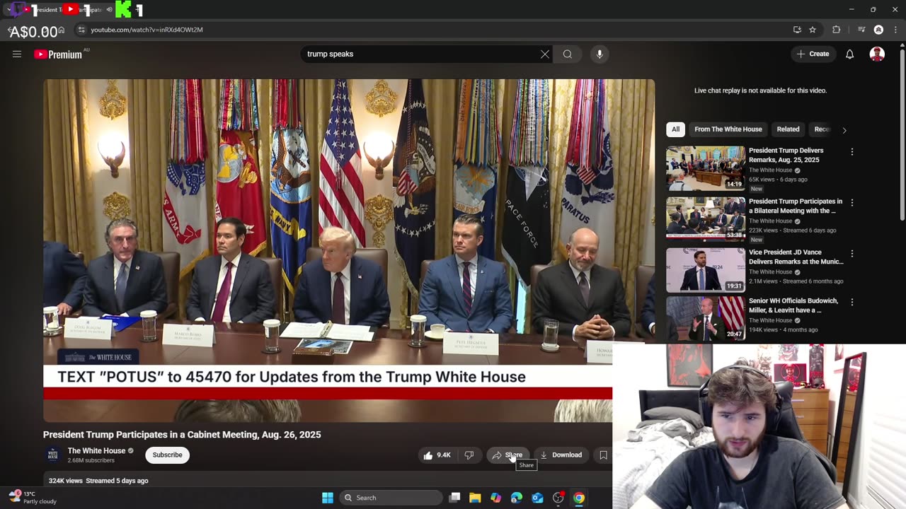 Trump Monday