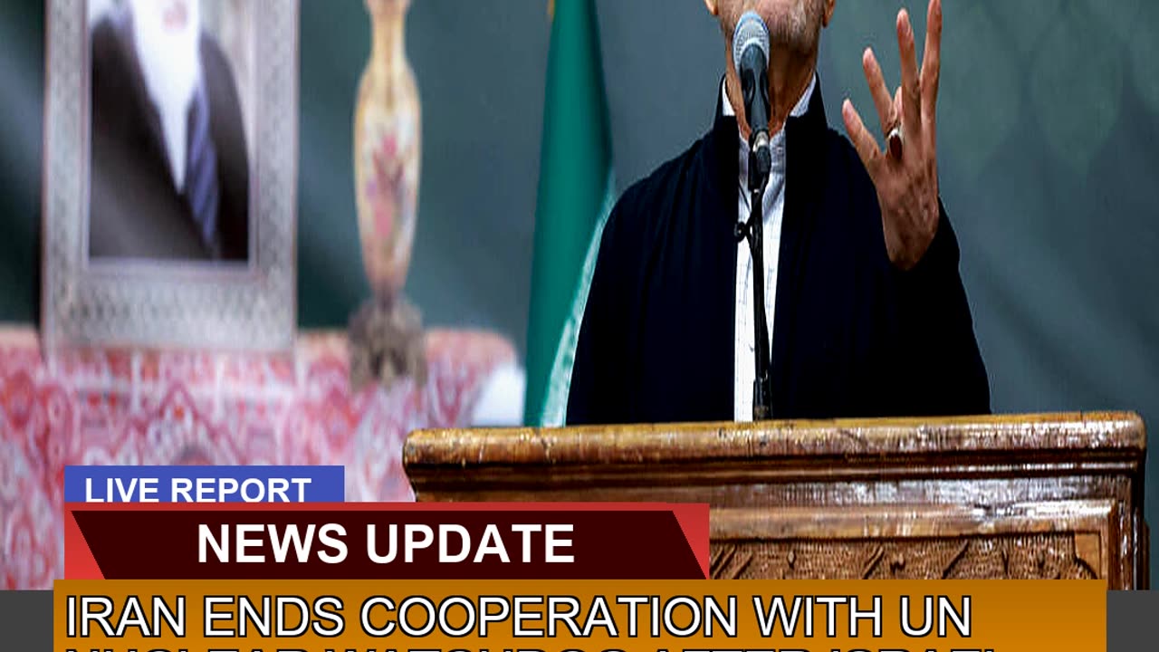 Iran Ends Cooperation with UN Nuclear Watchdog Aft