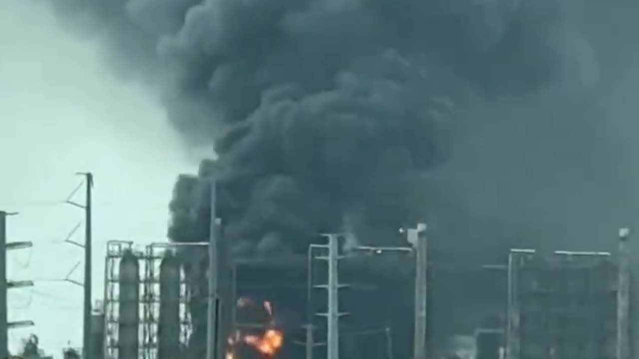 🔴 BREAKING | Fire at Texas Refinery