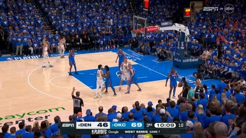 7 ieme Match de la demie Finale de Ouest Nuggets de Denver vs Thunder de Oklahoma City