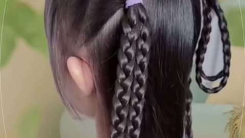 Create an Adorable Braided Hairstyle for Kids #51