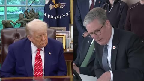 Donald Trump and Keir Starmer hail 'historic' US-UK trade deal