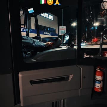 God bless the driver who takes us safely..🇮🇹☺️🙏