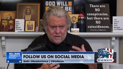 Steve Bannon: “Most Of These People In The House And Senate And Waiting Trump Out, They Fear YOU.”