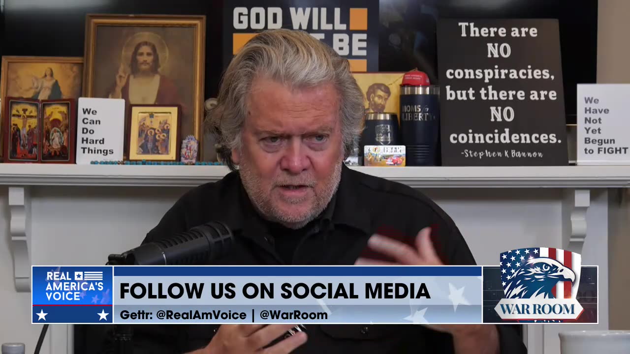 Steve Bannon: “Most Of These People In The House And Senate And Waiting Trump Out, They Fear YOU.”