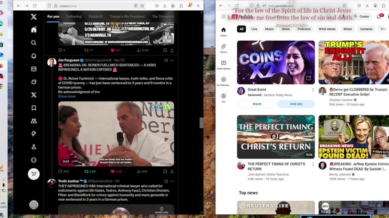 The news with prophet of Common Sense as well as signs of end times PT 1