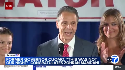 Cuomo thanked supporters, conceded New York City's Democratic mayoral primary to Zohran Mamdani
