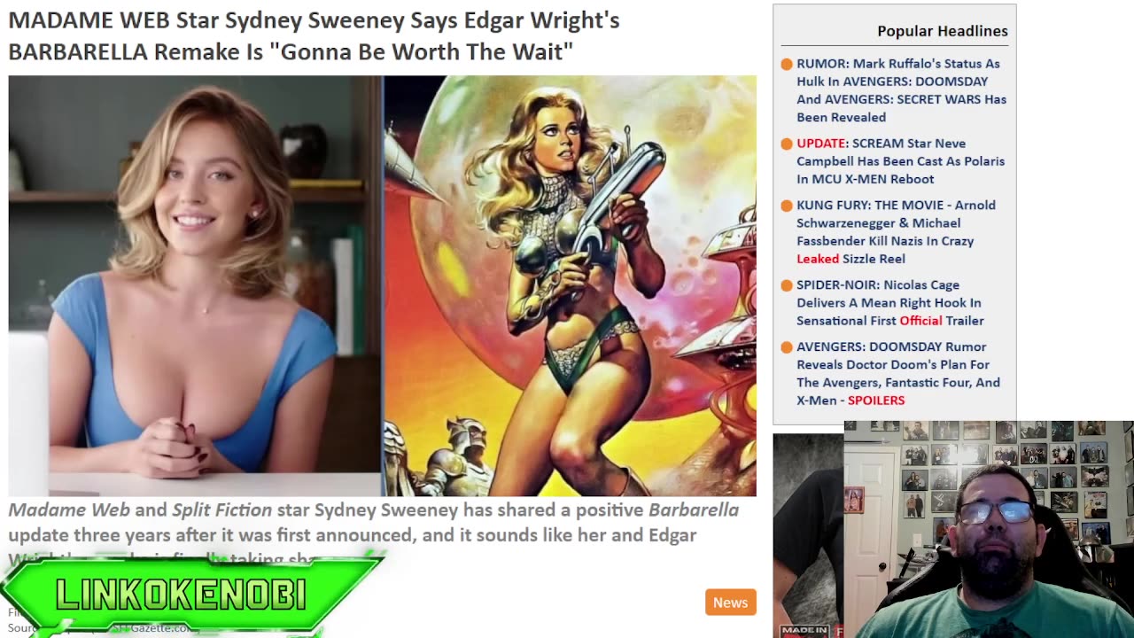 Sydney Sweeney Gives Update On Barbarella Movie Remake