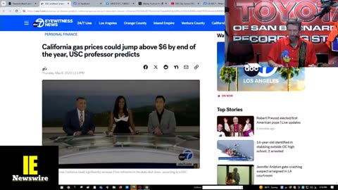 COP SHOOTS CYCLIST! Gas to (Bucks a Gallon Trump trade deal! MV Councilman asks felon for post!