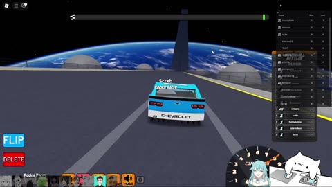 Ina Plays Roblox Racing Game [DOWNHILL BATTLES]
