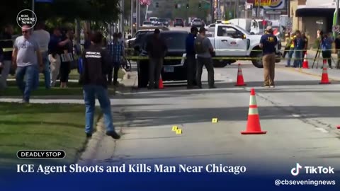 ICE agents open fire on Gonzales car and the results can be seen in the press