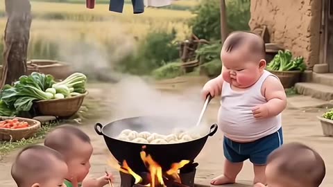 Cute little children shorts viral video