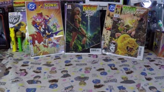 Recent comics releases haul Dc X Sonic, Savage Land Rogue5-26-2025