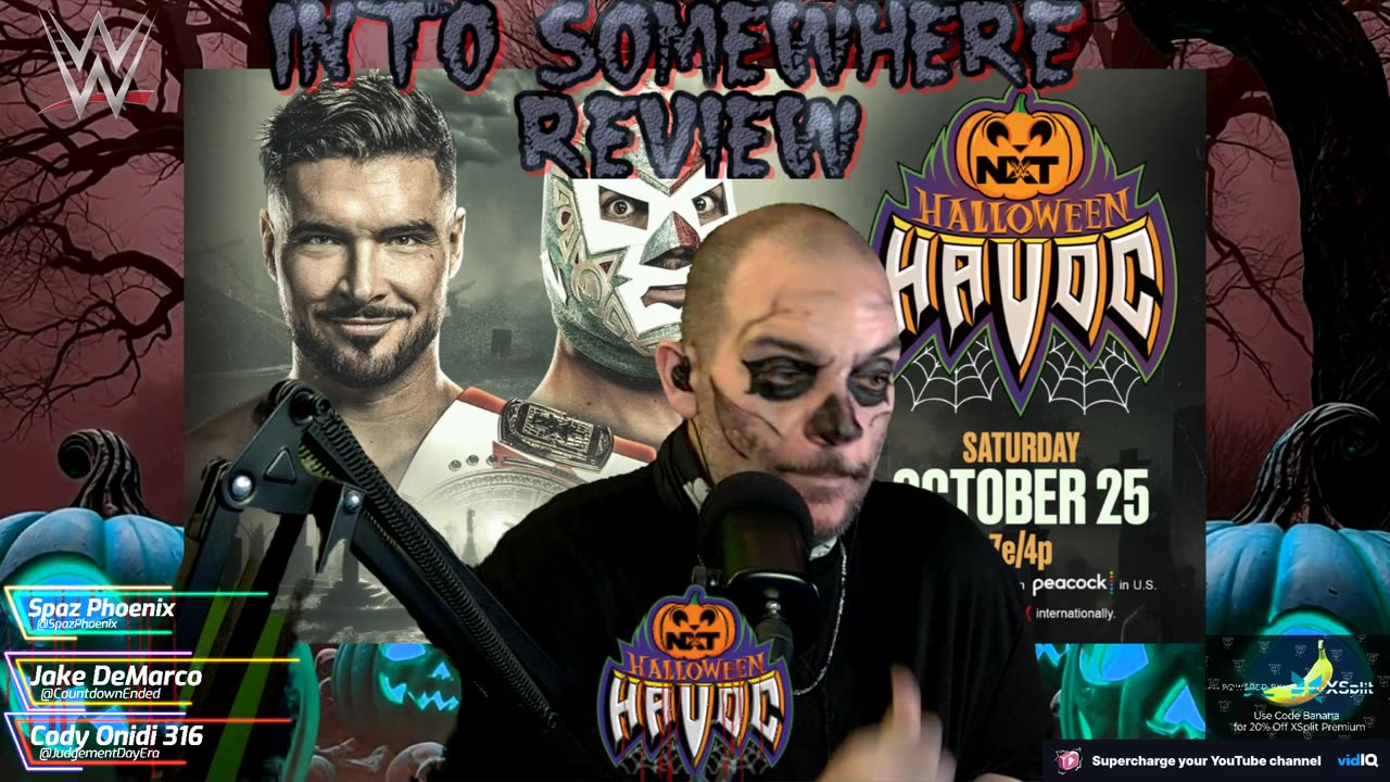 Get SPOOKY! NXT Halloween Havoc Review and Results Live 10/25/2025 - Into Somewhere