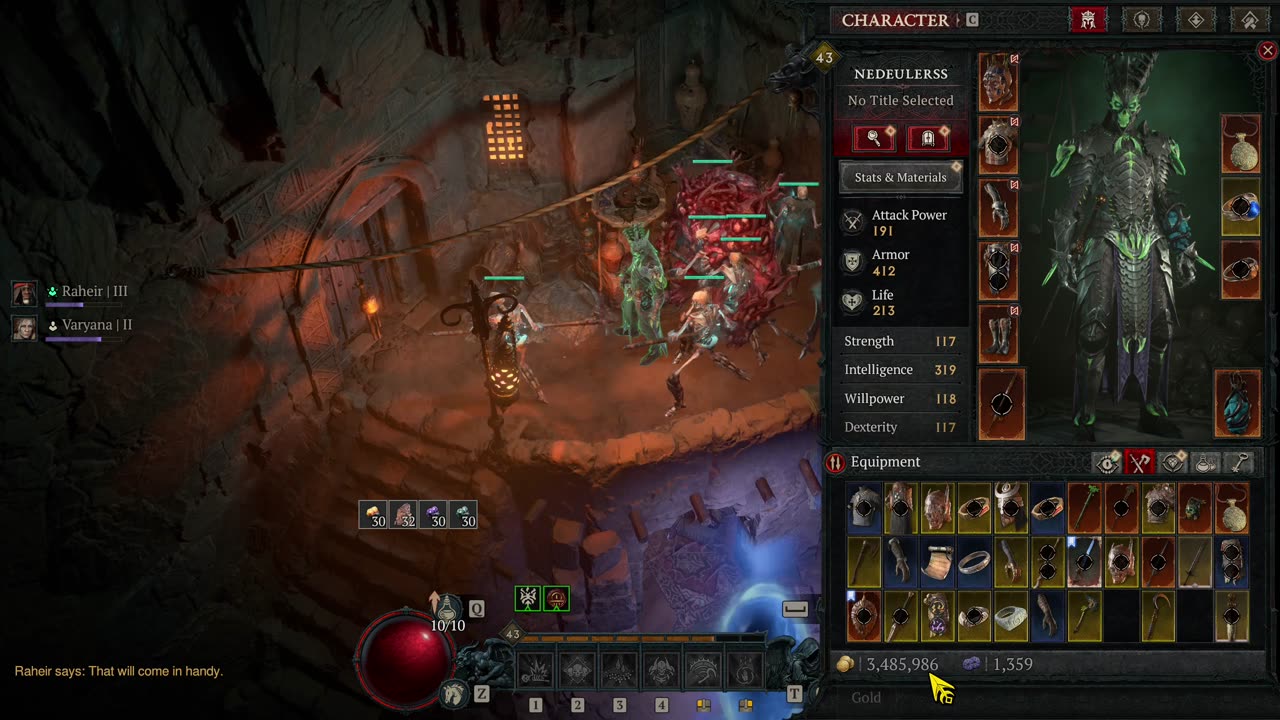 Diablo IV Leveling Necromancer Season 8 Part7