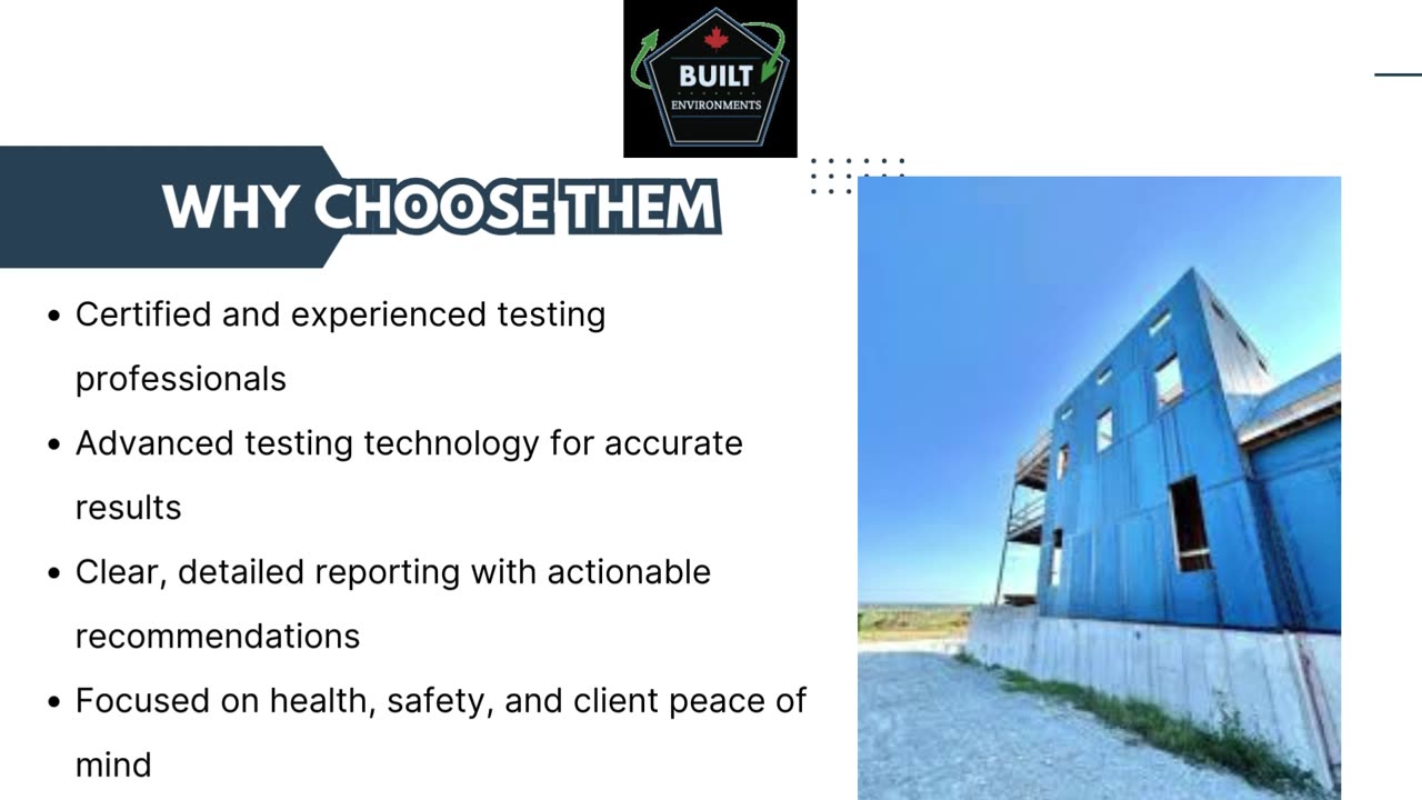 Breathe Safer With Built Environments By Air Quality Testing in Saskatoon