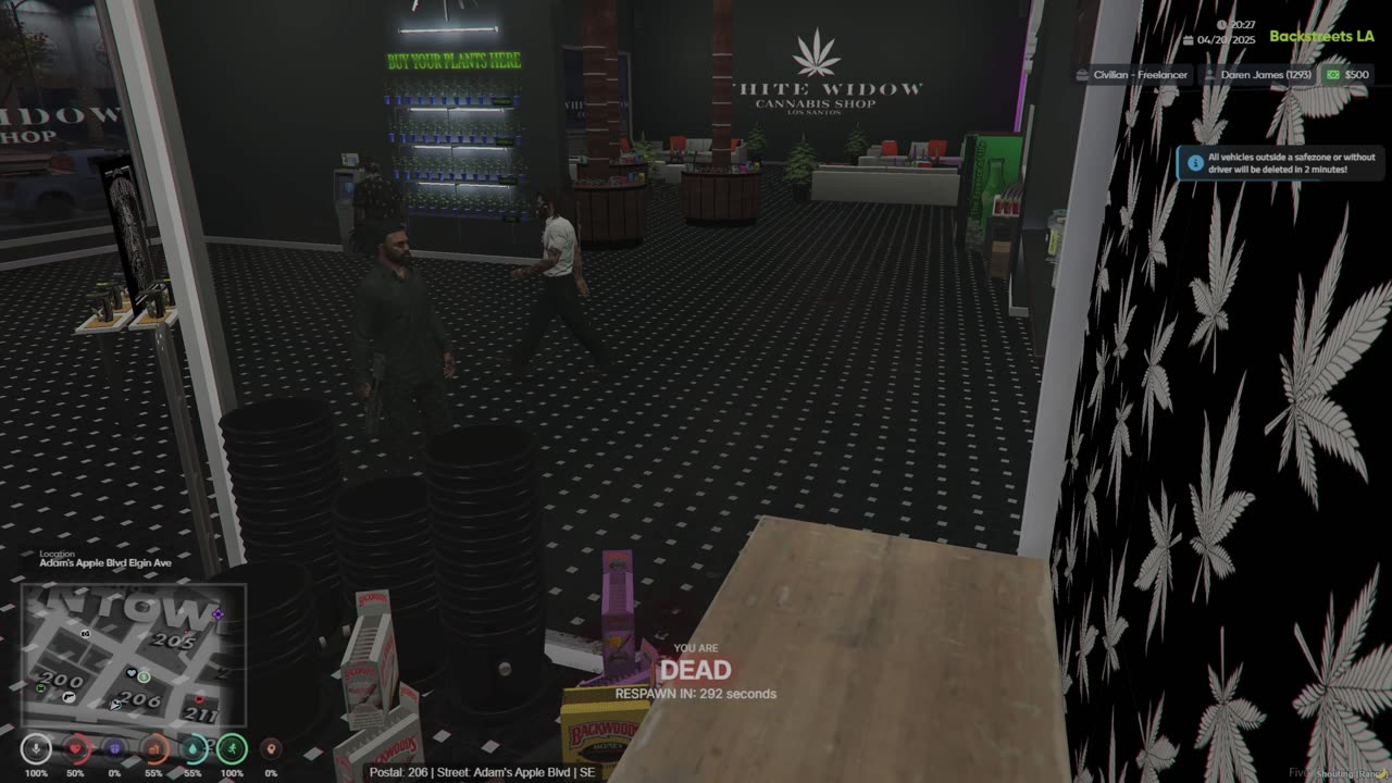 Daren just needed medical help