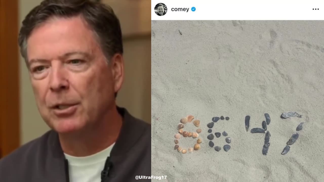 Comey sends cryptic message towards 47