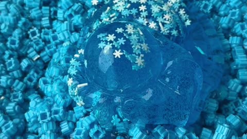 SATISFYING WINTER SLIME SCOOPS ❄️