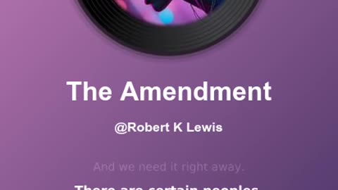 The Amendment