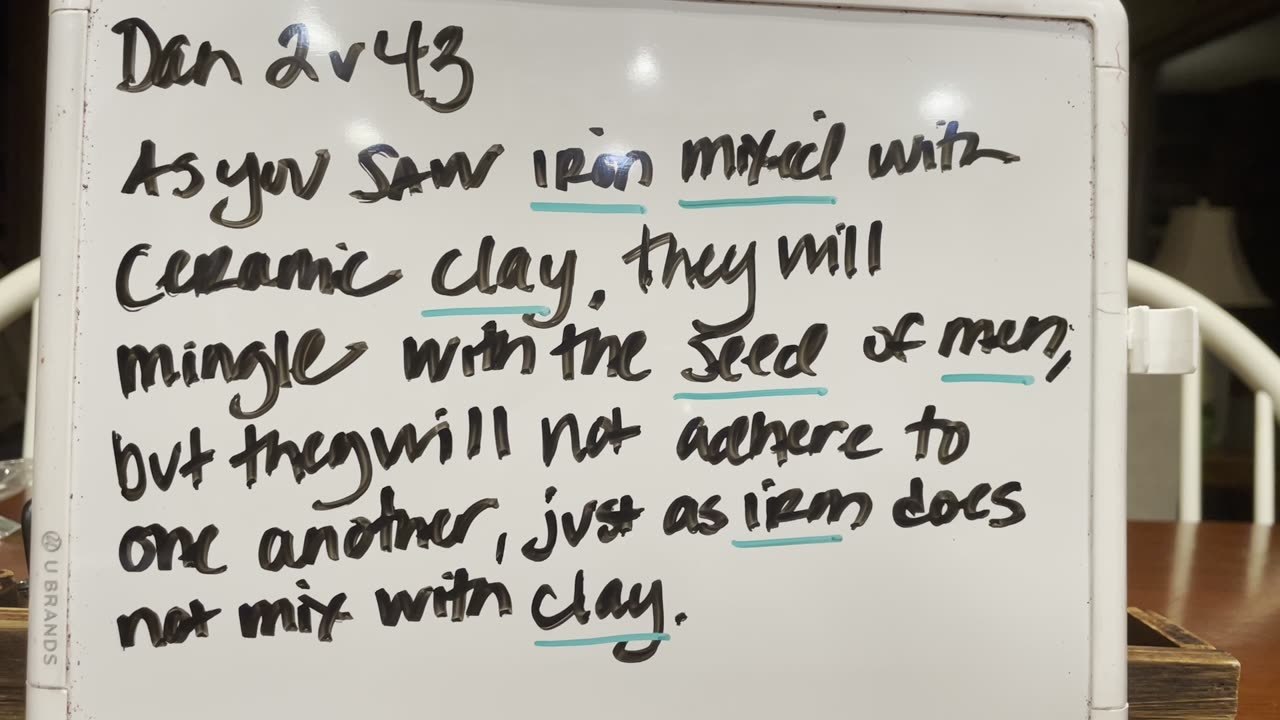 Iron and clay mix?
