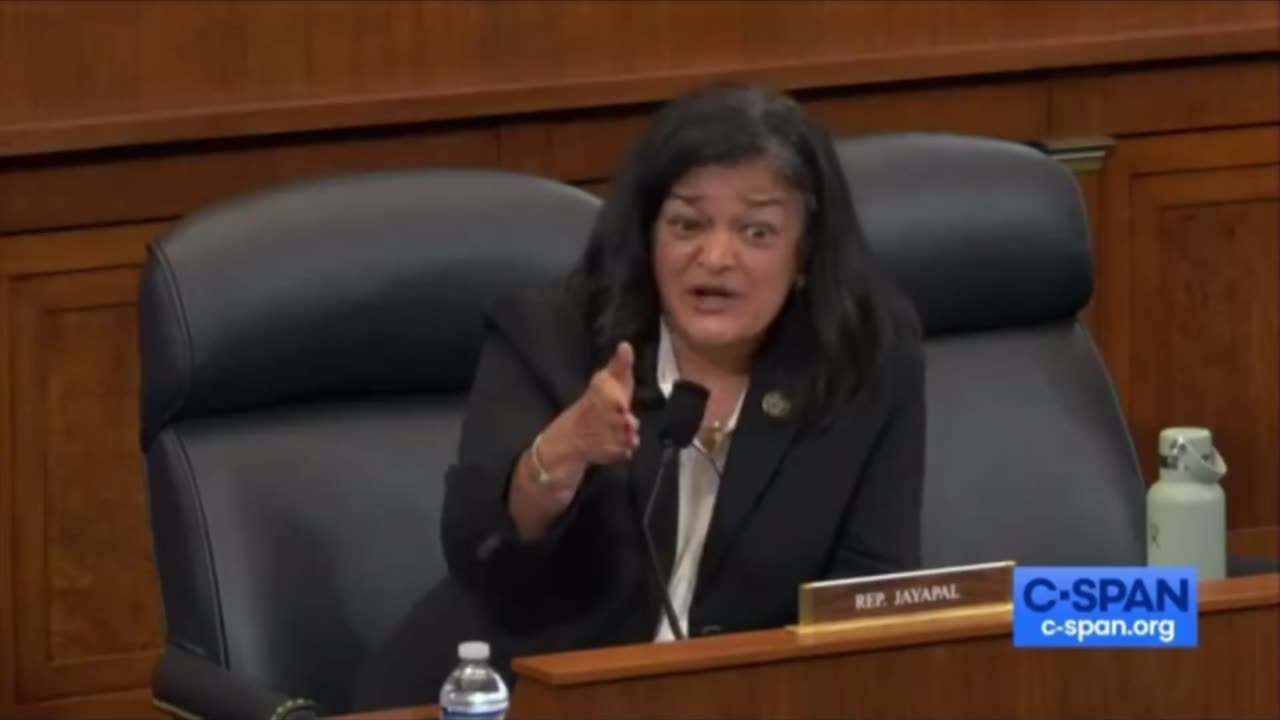 Secretary Rubio just had Pramila Jayapal on the verge of tears.