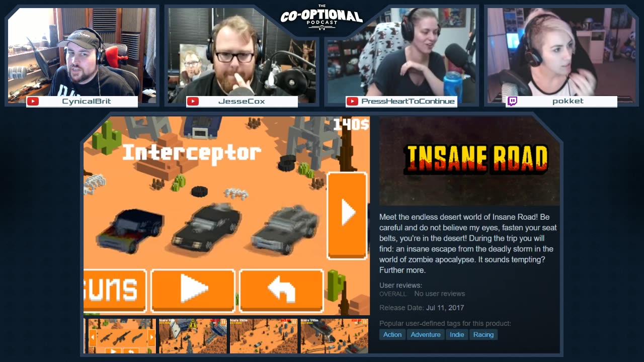 CynicalBrit - Pokket - Co-Optional Podcast - 2017-07-11