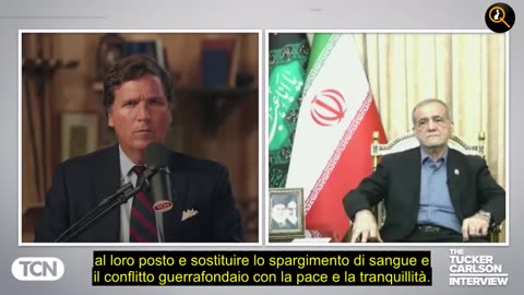 Carlson intervista presidente Iran