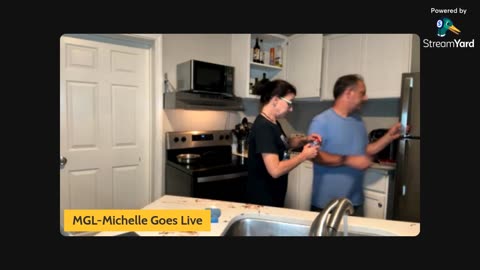 Mike and I in da kitchen!