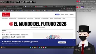 THE ECONOMIST THE WORLD AHEAD 2026 ANALISI SPECULATIVA DELLA COPERTINA UFFICIALE VERS.CORTA uscita il 12 novembre 2025 specifico che la rivista the world ahead esce tutti gli anni da sempre dal novembre 1986