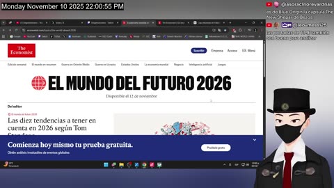 THE ECONOMIST THE WORLD AHEAD 2026 ANALISI SPECULATIVA DELLA COPERTINA UFFICIALE VERS.CORTA uscita il 12 novembre 2025 specifico che la rivista the world ahead esce tutti gli anni da sempre dal novembre 1986