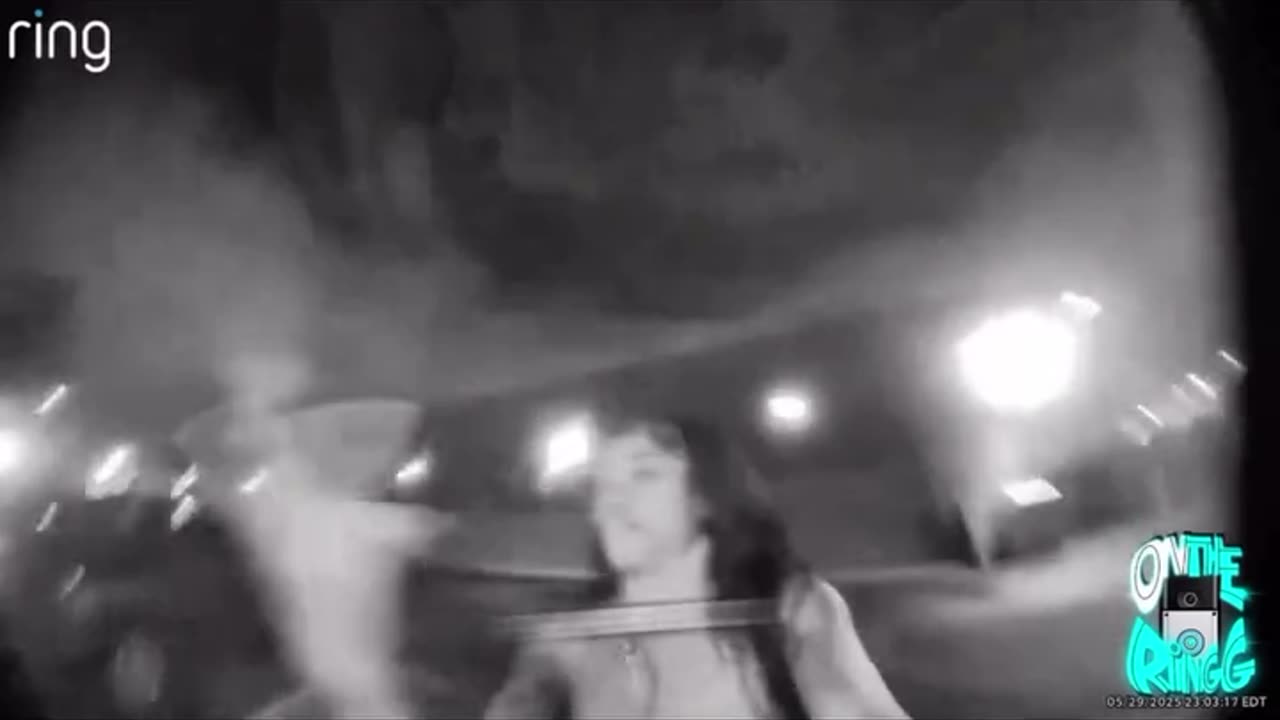 TWERKING ON RING CAMERA