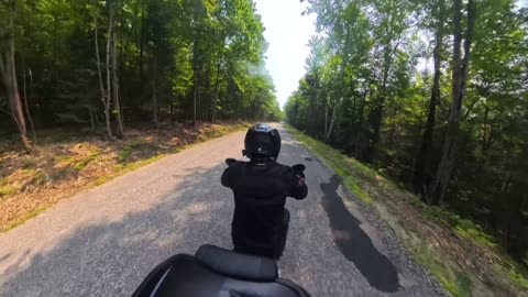 August Long Weekend Motorcycle Ride in North Bay, Ontario