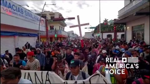 Never forget the massive caravans that crossed our border during Biden’s tenure