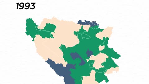 Bosnia's ethnic makeup before and after the war