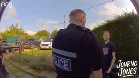 Typical police nick the English I am on bail