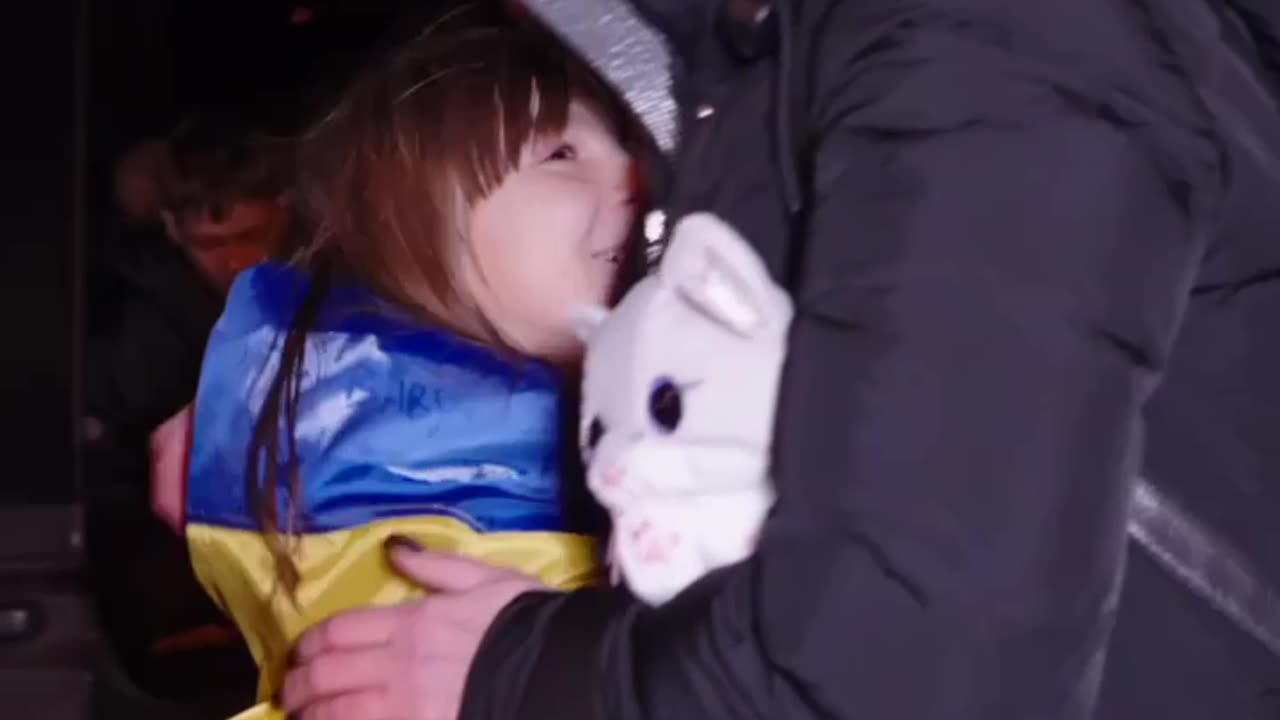 Returning home always begins with emotions. These are the first seconds of meetings