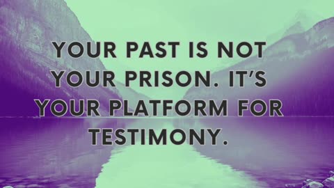 Your Past Is Your Platform