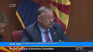 Sen. Mark Finchem: Exposing Dark Money and Donation Laundering (SCR 1002)